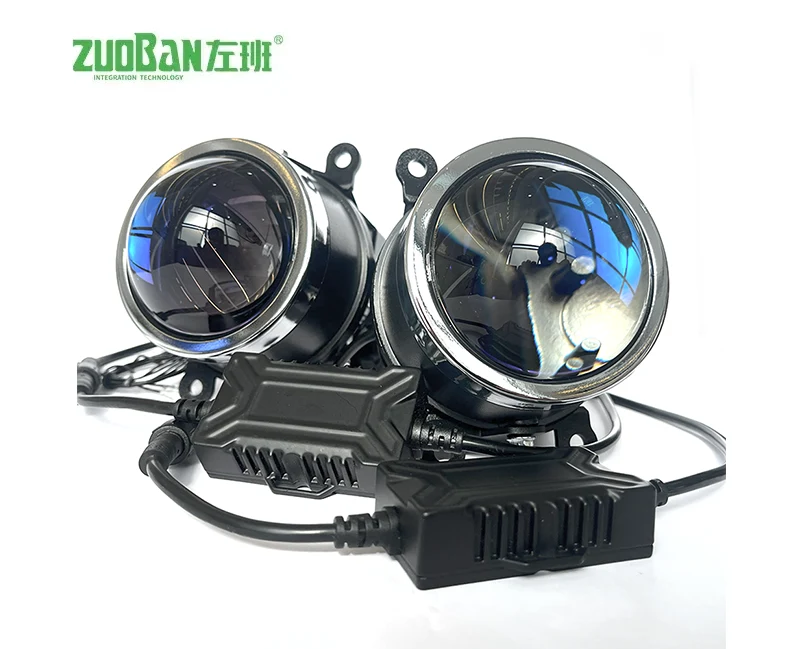 Lampu Kabut Tinggi Bi-Xenon 3-Warna Lampu