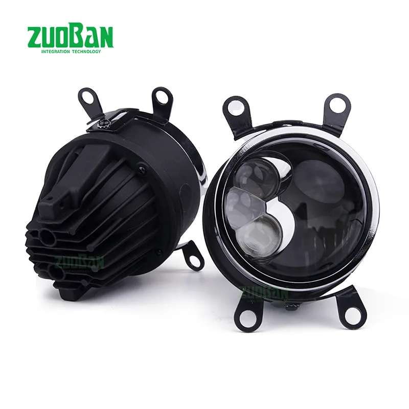 140w 3-Inci Dual-Warna + 3-Laser Universal Lensa Kabut Lampu